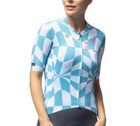 Alé Cycling Women's PR.E Multiverso 2.0 Short Sleeve Cycling Jersey, Jade Green, M