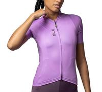 Alé Cycling Women's Pragma Colour Block Short Sleeve Cycling Jersey, Peony, XL