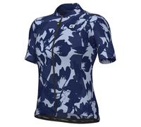 Alé Cycling Women's Pragma Flower Cycling Jersey, Blue, M