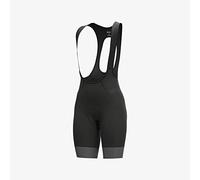 Alé Cycling Women's R-EV1 GT 2.0 Bib Shorts, Black, L