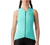 Alé Cycling Women's Solid Colour Block Sleeveless Jersey, Aqua, XL