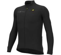 Alé Cycling Men's Solid Fondo 2.0 Long Sleeve Jersey, Black, M