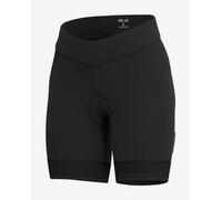 Alé Cycling Women's Pragma Classico RL Cycling Shorts, Black/Charcoal Grey, XS