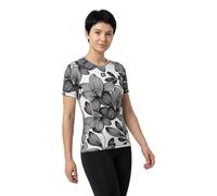Alé Garden Short Sleeve Undershirt Black White Women - XS