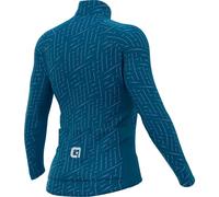 Ale Green Bolt Long Sleeve Jersey Blue L Woman L Petrol / Purple