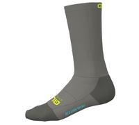 ALE Klimatik Cycling Socks 22cm - Grey/Yellow, Performance, Size Small EU 36-39