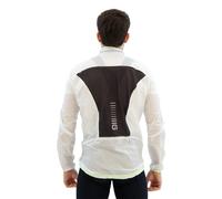 Alé Light Pack Thin Jacket White Green - M