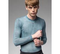 Alé Knitted long sleeve base layer top blue - M-L