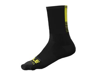 ALE Light Brrr Cycling Socks 16cm - Black, Performance Fit, L21189401