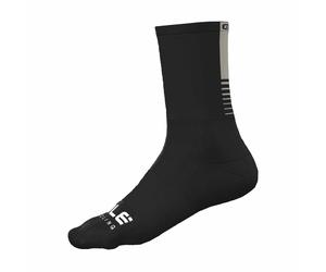ALE Light Brrr Cycling Socks 16cm - Grey, Performance Fit, Small EU 36-39