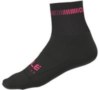 ALE Logo Q-Skin 12cm Socks Black/Pink