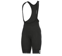 ALE Mens Cycling Bib Shorts - Corsa Pragma - Padded, Black/White, Size 2XL