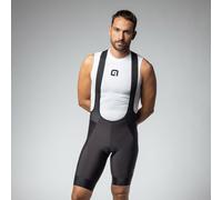 ALE Mens Cycling Bib Shorts - K-Coldblack 2.0 R-EV1 - Padded, Black, L24073401
