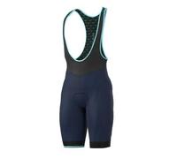 Alé Men's Klimatik K-Atmo Water Repellent Bib Shorts, Navy Blue, XXL