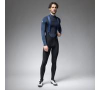 ALE Mens Cycling Bib Tights - K-Tour Klimatik - Padded, Black, L25007401