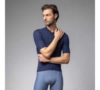 Alé Cycling Men's Pragma Colour Block Short-Sleeve Cycling Jersey Navy Blue M