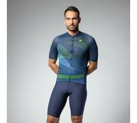 ALE Mens Cycling Jersey - Connect Pragma - Short Sleeve, Blue, L24102402