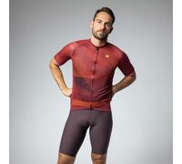 Alé Cycling Men's Pragma Connect Cycling Jersey, Bordeaux, S