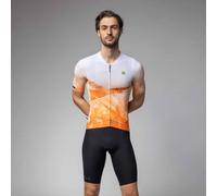 Alé Cycling Men's PR.E Quartz Short Sleeve Cycling Jersey, Orange, XL