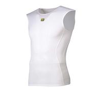 Alé Velo Sleeveless Base Layer Top White Black - XL-XXL