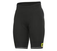 ALE Mens Padded Cycling Shorts - Corsa Pragma - Black/Yellow L16054018