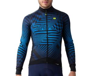 ALE' Men's Pr-s Checker Long Sleeve Cycling Jersey (Pack of 1)
