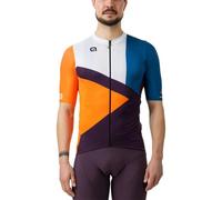 Alé Men's Pragma Next Short Sleeve Cycling Jersey, Orange, M