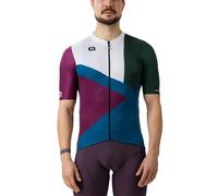 Alé Men's Pragma Next Short Sleeve Cycling Jersey, Purple, XL