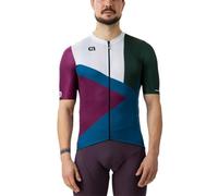 Alé Men's Pragma Next Short Sleeve Cycling Jersey, Purple, S
