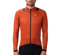 Alé Men's R.EV1 Thermal Cycling Jersey, Rust, L