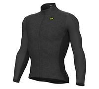 Alé Men's R.EV1 Velocity Plus Long Sleeve Cyling Jersey, Grey, L