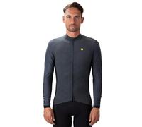 Alé Men's R.EV1 Velocity Plus Long Sleeve Cyling Jersey, Grey, M