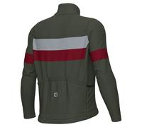 Ale Off Road-gravel Wool Line Long Sleeve Jersey Green M Men