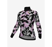 Alé PR.E Flower Jersey long sleeve matte black pink Women - S