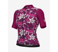 Alé PR.E Hibiscus Short Sleeve Jersey Lilac Multicolour Women - L