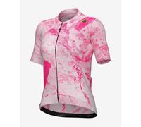 Alé PR.E Marble short sleeve Jersey pink white Women - S
