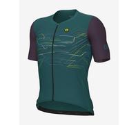 Ale Pr-e Megabyte Short Sleeve Jersey Green L Man