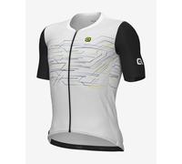 Alé Cycling Men's PR-E Megabyte Cycling Jersey, White, XL