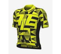 Alé PR.E Multiverse Short Sleeve Jersey Fluorescent Yellow - XXL