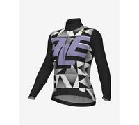 Alé PR.E Multiverso long sleeve jersey intense black white lilac women's - S