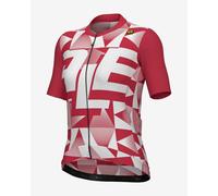 Alé PR.E Multiverso short sleeve Jersey maroon white Women - M