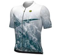 Alé - PR-E Quartz Jersey - Cycling jersey size XXL, grey