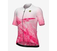 Alé PR.E Quartz short sleeve Jersey pink white Women - M