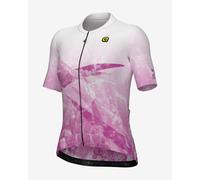 Alé PR.E Quartz short sleeve Jersey violet white Women - M