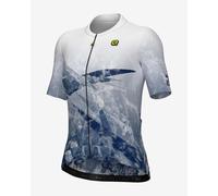 Alé PR.E Quartz short sleeve Jersey white blue Women - XL