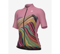 Alé PR.E Rainbow Short Sleeve Jersey Pink Women - S