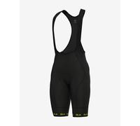 Alé PR.E Strada 2.0 Bib Shorts black yellow logo - S