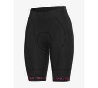 Alé PR-E Strada 2.0 Cycling shorts Black Fuchsia Logo Women - XS