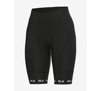 Alé PR-E Strada 2.0 Cycling Shorts Pure Black White Logo Women - S