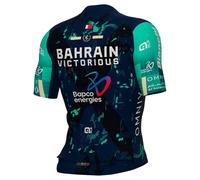 Ale Pr-r 2.0 Bahrain Victorious Short Sleeve Jersey L Blue Navy / Green